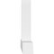 Ekena Millwork Portland Architectural Grade PVC Gable Bracket, 96"W x 32"H x 6"D x 6"F, 8/12 Pitch GBP096X32X0606POR00 - alternate 2